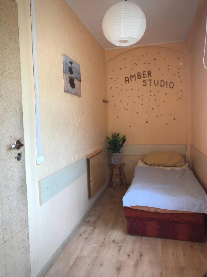 Ferienwohnung Amber Studio Danzig Exterior foto